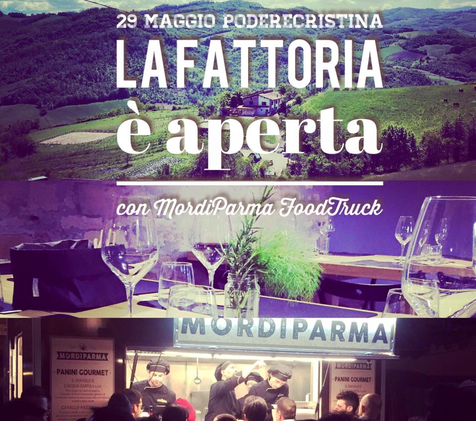 Il menu' delle specialità streetfood di mordiparma